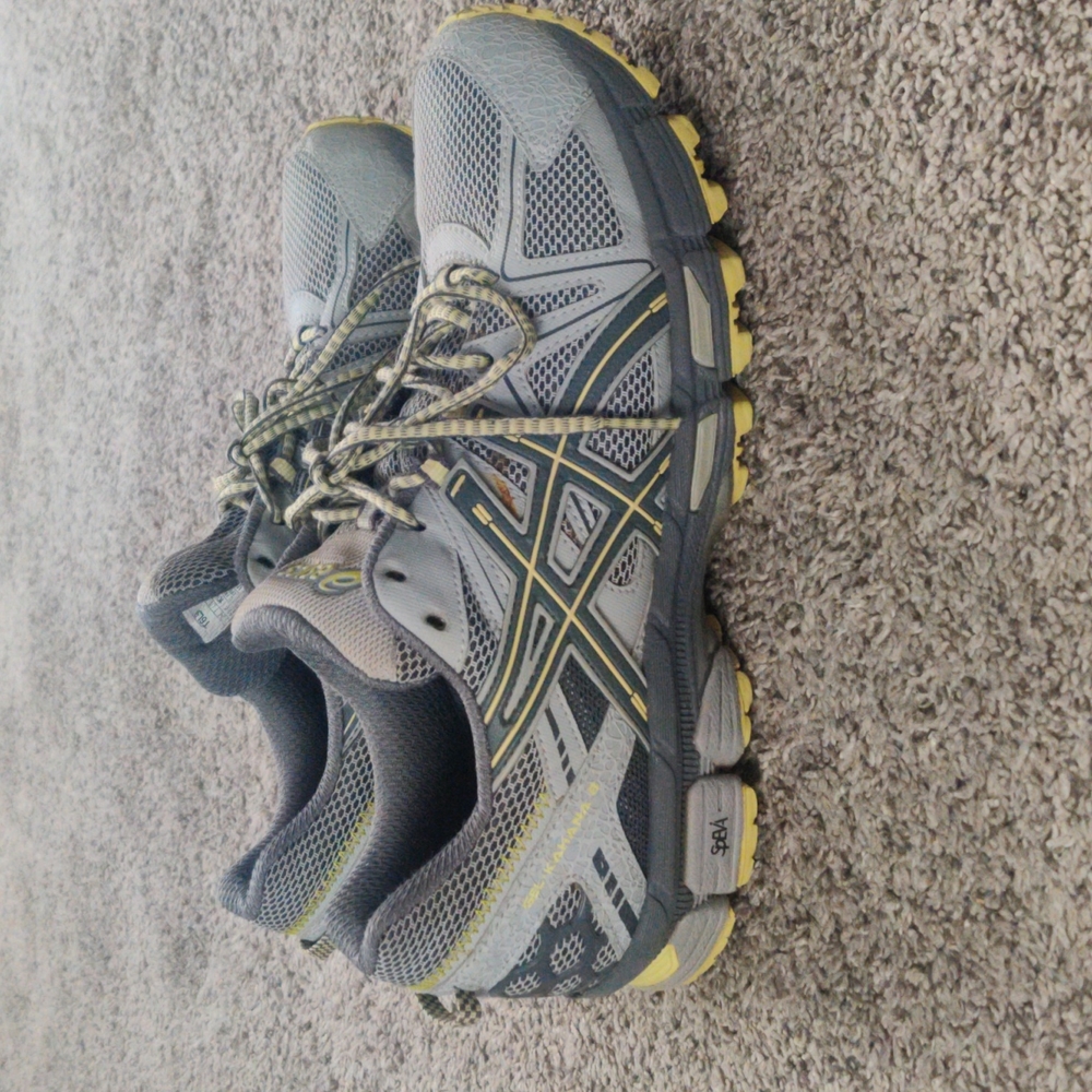 Asics Gel-Kahana 8, Women's 10.5, Gray/Yellow